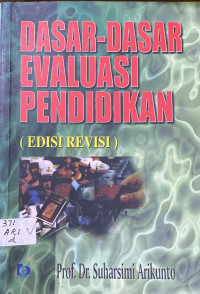 Image of Dasar-dasar Evaluasi Pendidikan