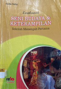 Image of Evaluasi Seni Budaya & Keterampilan Sekolah Menengah Pertama