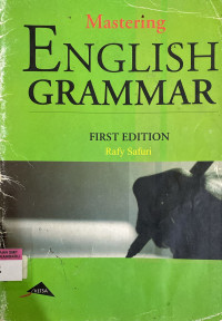 Image of Mastering English Grammar