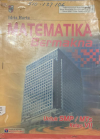 Image of Matematika Bermakna Untuk SMP/MTs Kelas VII
