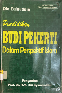 Image of Pendidikan Budi Pekerti Dalam Perspektif Islam