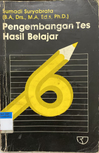 Image of Pengembangan Tes Hasil Belajar