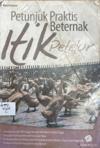 Image of Petunjuk Praktis Beternak Itik Petelur