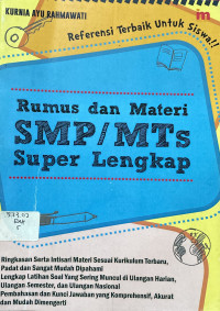 Image of Rumus dan Materi SMP/MTs Super Lengkap